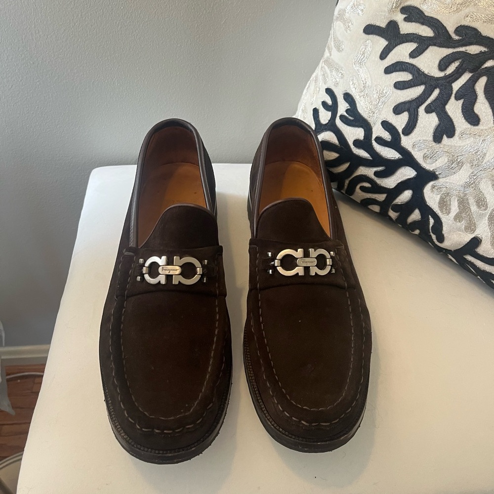 Men’s Barely worn Salvatore Ferragamo shoe size 11